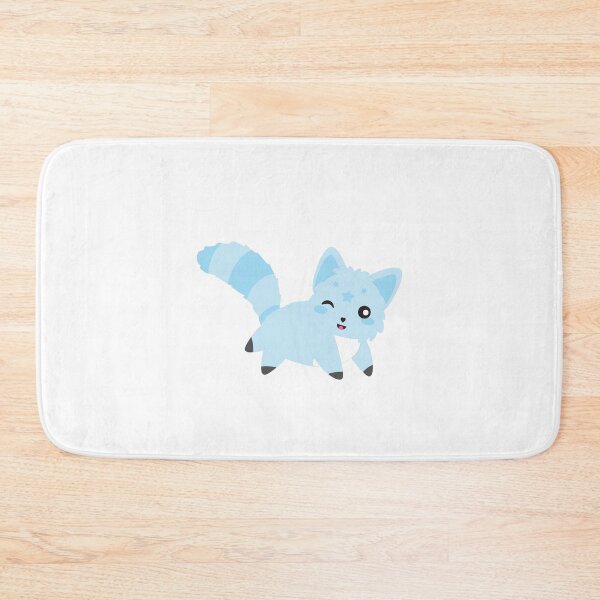 Item preview, Super Adorable Fox Retro Design Baby Pink Blue designed and sold by ivaostrogonac.