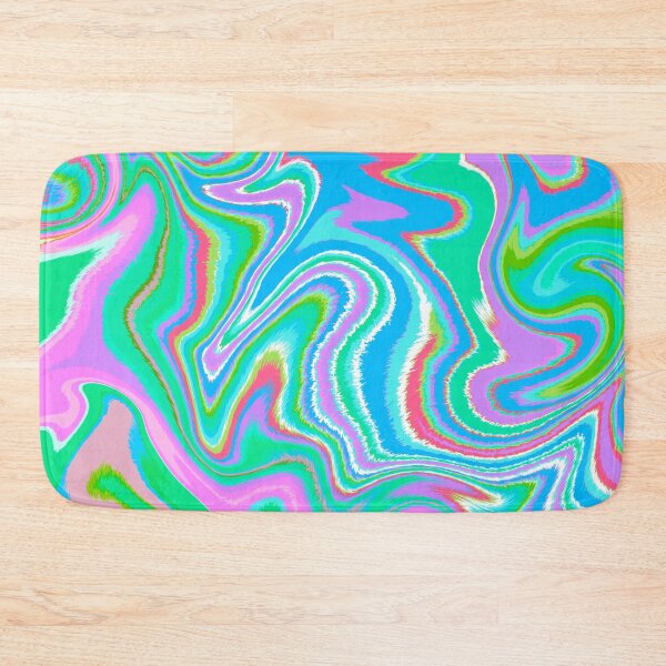 Item preview, Hot Pink, Green, Purple, Neon Blue and Red, Marble Pattern Design designed and sold by theprintedclub.