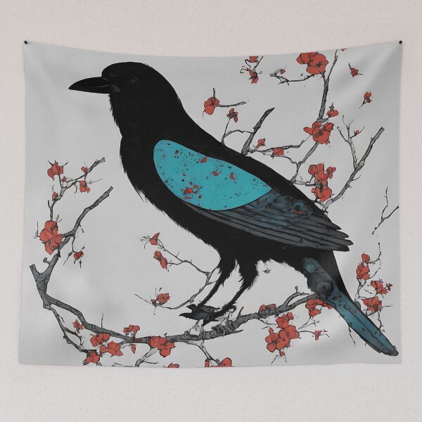 Item preview, Painted Crow designed and sold by DrawItOnce.