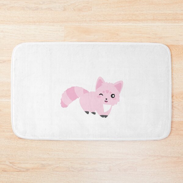 Item preview, Super Adorable Fox Retro Design Baby Pink Blue designed and sold by ivaostrogonac.
