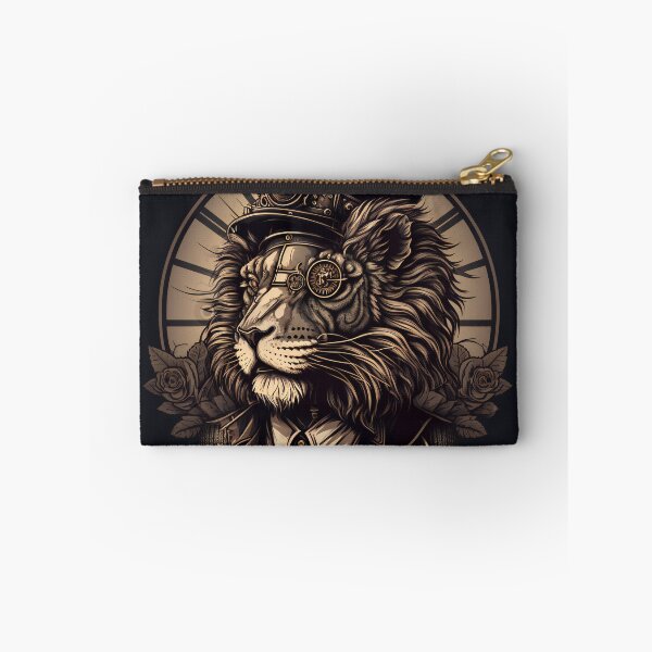 Item preview, Steampunk Lion | Digital art designed and sold by AsabIIArt.