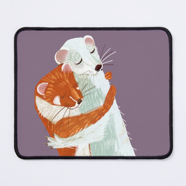 Item preview, Weasel Hugs purple hugs designed and sold by belettelepink.