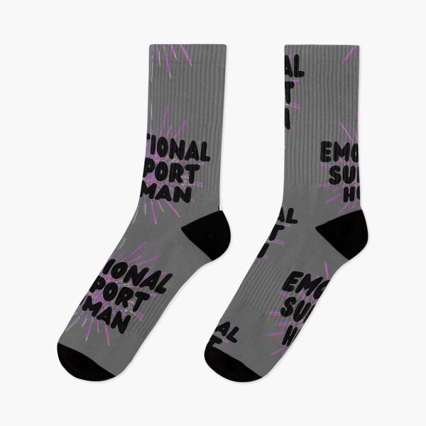 Item preview, Emotional support human pink, purple, green designed and sold by system51.