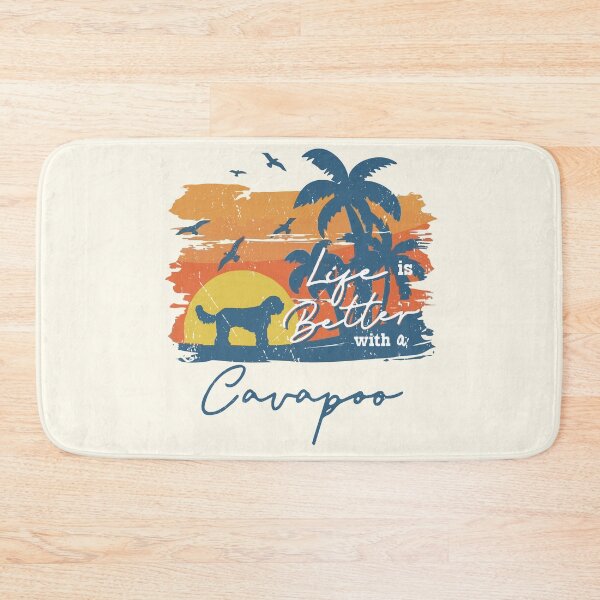 Item preview, Life is Better With Cavapoo Beach Sunset Retro Vintage designed and sold by rafaeltto.