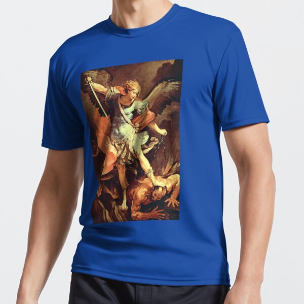 St. Michael Archangel" Active T Shirt for Sale by BulganLumini