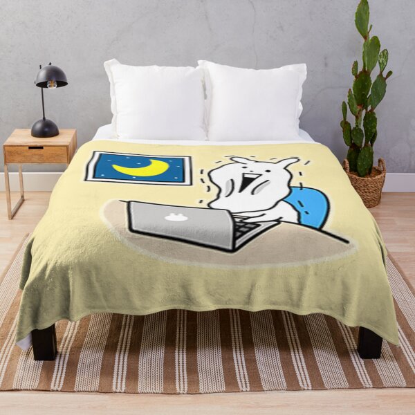 Item preview, White Rabbit Hyperactivity Funny Meme designed and sold by horseford76.