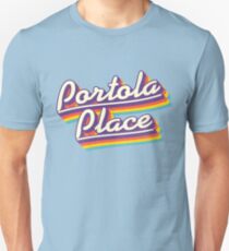 Portola Place | Retro Rainbow Unisex T-Shirt