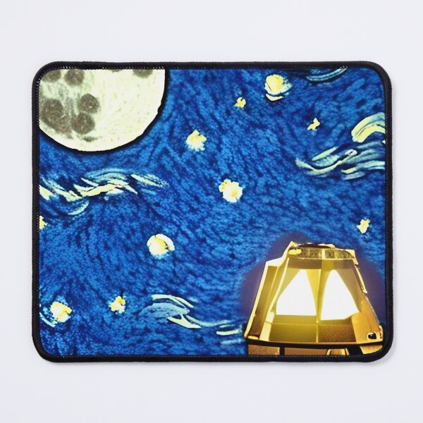 Item preview, Copy of Lunar lander on a starry starry night  designed and sold by thebigswim.