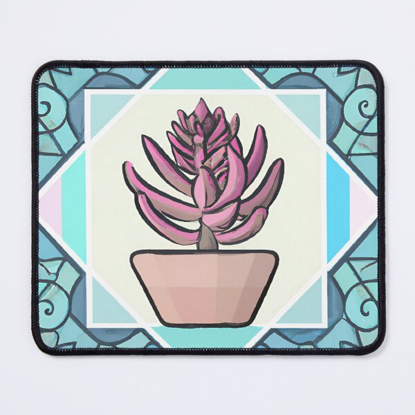 Item preview, Pastel Succulent Tile designed and sold by Sr-Javier.