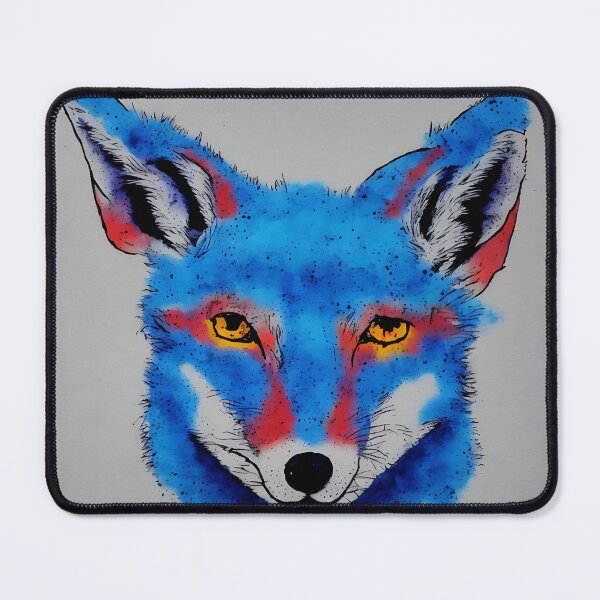 Item preview, Painted Blue Fox designed and sold by DrawItOnce.