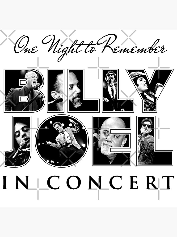 "billy one night to remember tour 2023" Poster for Sale by robert0jon