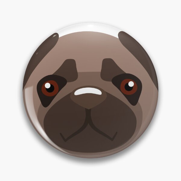 Item preview, Adorable Pug Cute Sticker Design T-Shirt Hoodie designed and sold by ivaostrogonac.