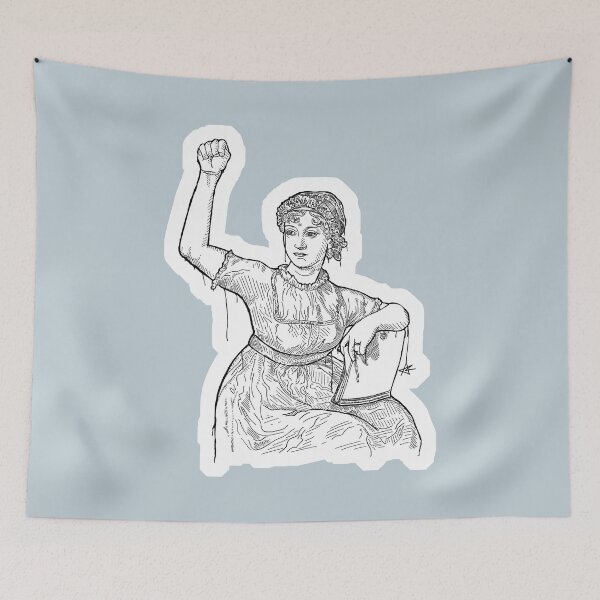 Item preview, Jane Against The Machine (White) designed and sold by Pirave.