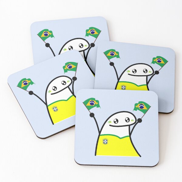 Item preview, Flor.k Brazil Team Fan Club Cute designed and sold by horseford76.