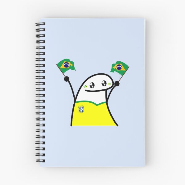 Item preview, Flor.k Brazil Team Fan Club Cute designed and sold by horseford76.