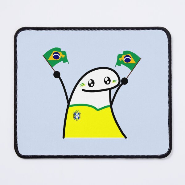 Item preview, Flor.k Brazil Team Fan Club Cute designed and sold by horseford76.