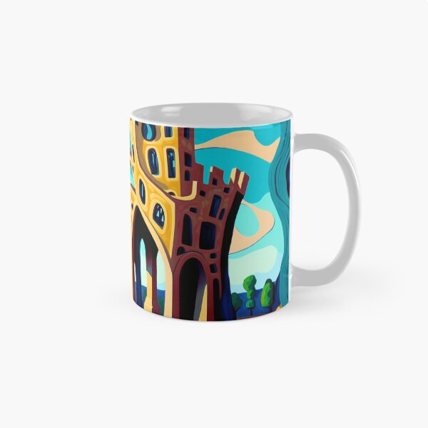 Item preview, Cartoon Village Antoni Gaudi designed and sold by LifezArt.