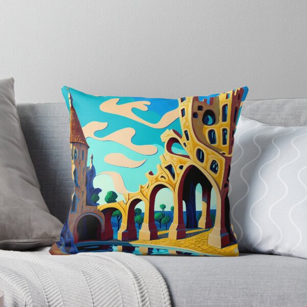Item preview, Cartoon Village Antoni Gaudi designed and sold by LifezArt.