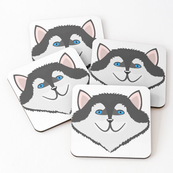 Item preview, Adorable Husky Cute Sticker Design T-Shirt Hoodie designed and sold by ivaostrogonac.