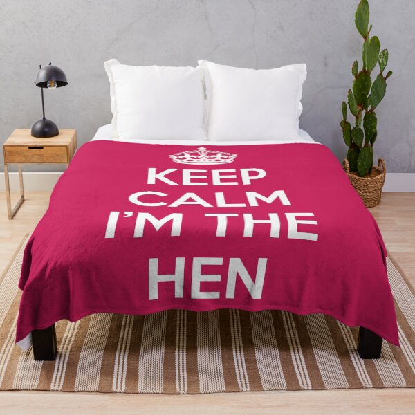Item preview, Keep Calm Hen Quote designed and sold by quarantine81.