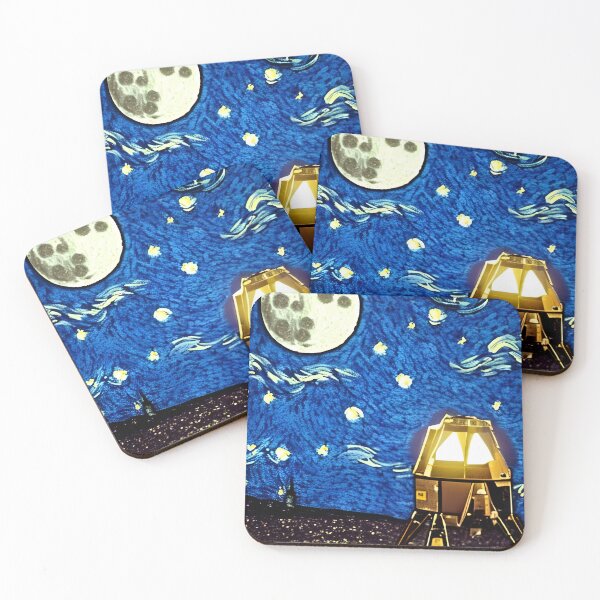 Item preview, Copy of Lunar lander on a starry starry night  designed and sold by thebigswim.