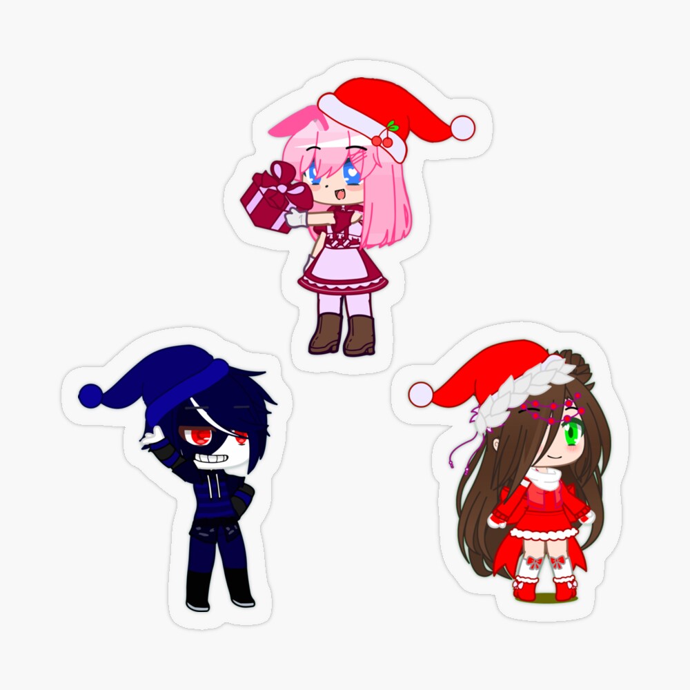 Sing and Dance with friends Gacha Club. Oc ideas friends Gacha life - Gacha  Club Dolls Sticker by gachanime