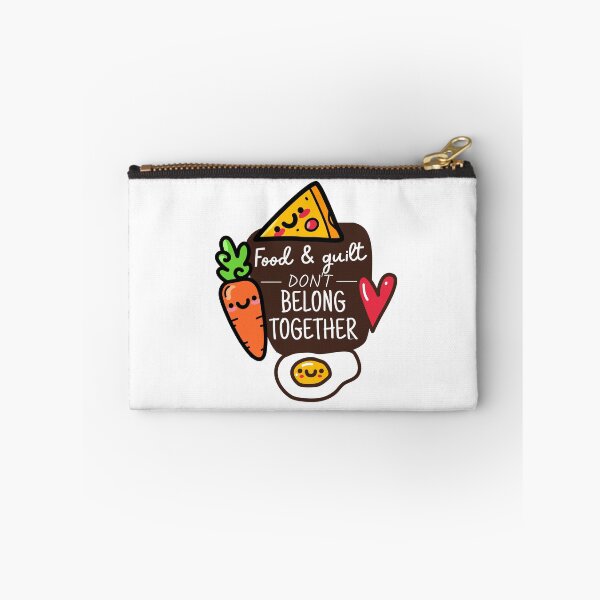Item preview, Food and guilt don't belong together  designed and sold by ThoughtJumble.