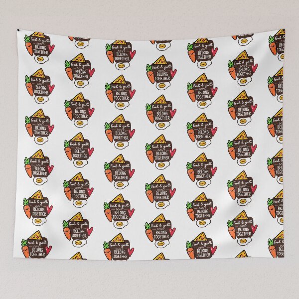 Item preview, Food and guilt don't belong together  designed and sold by ThoughtJumble.