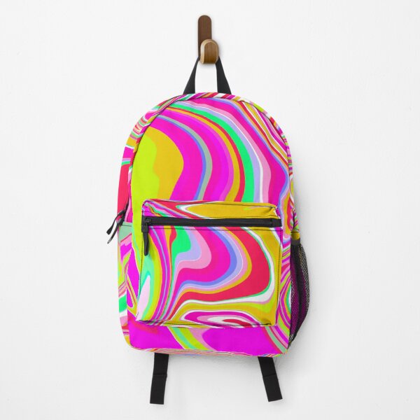 Item preview, Hot Pink, Green, Yellow, Blue and Red, Marble Pattern Design designed and sold by theprintedclub.