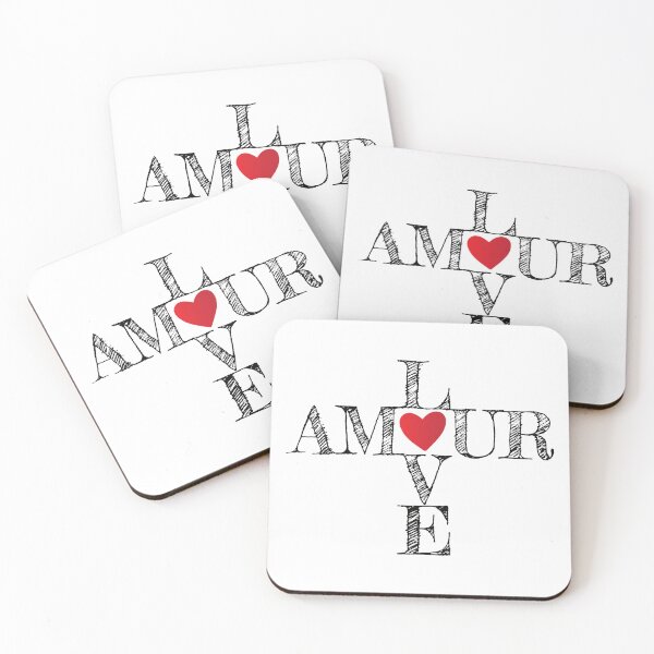 Item preview, Amour - Love designed and sold by BlueZenStudio.