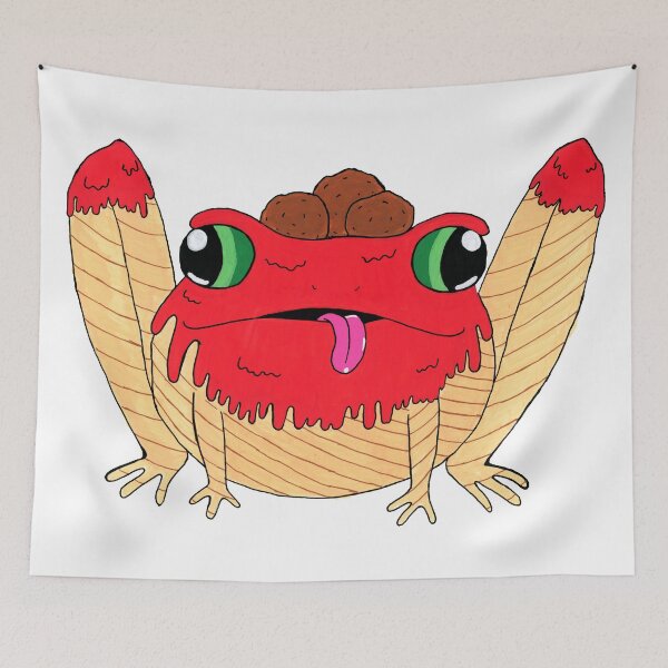 Item preview, Spaghetti Frog designed and sold by TheFrogPrints.