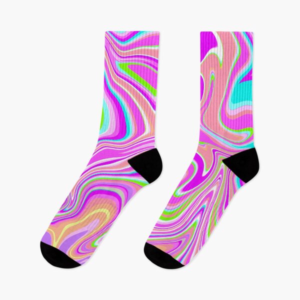 Item preview, Hot Pink, Neon Green, Lilac, Purple, Neon Blue and Pastel, Orange, Marble Pattern Design  designed and sold by theprintedclub.