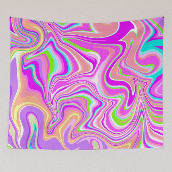 Item preview, Hot Pink, Neon Green, Lilac, Purple, Neon Blue and Pastel, Orange, Marble Pattern Design  designed and sold by theprintedclub.
