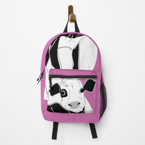 Item preview, Black and White Calf in magenta designed and sold by belettelepink.