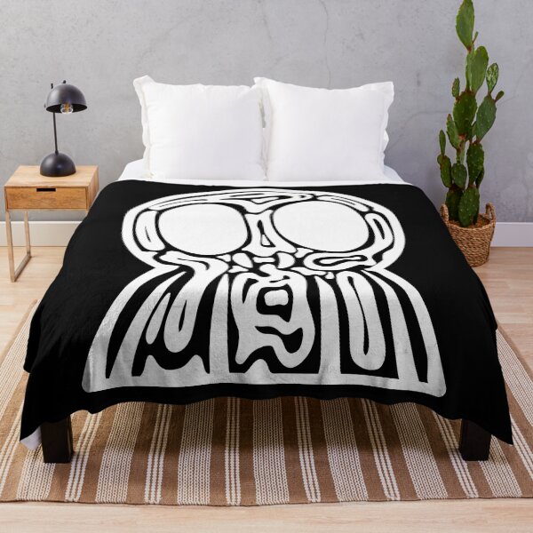 Item preview, Tribal Skull- Transparent BG - Trippy Skull designed and sold by mikeymadness.