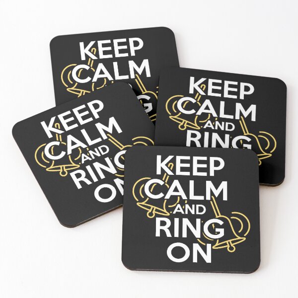 Item preview, Keep Calm And Ring On Handbell Choir Member designed and sold by JackCurtis1991.