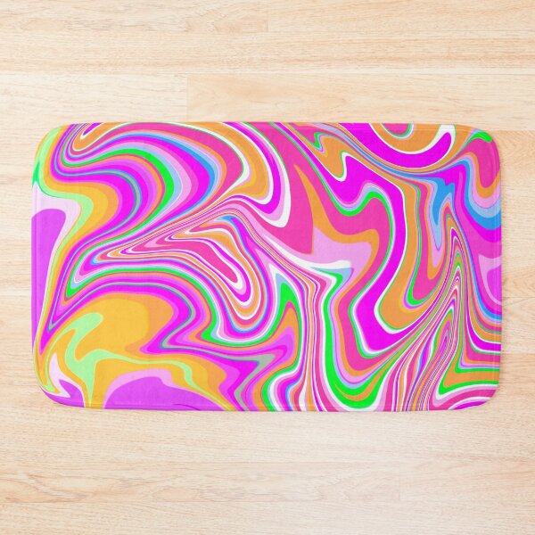 Item preview, Hot Pink, Purple, Neon Green, and Orange Marble Pattern Design  designed and sold by theprintedclub.