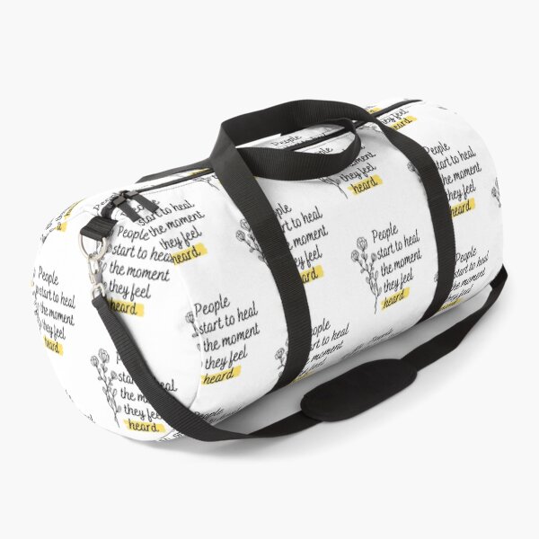 Item preview, People start to heal the moment they feel heard designed and sold by ThoughtJumble.