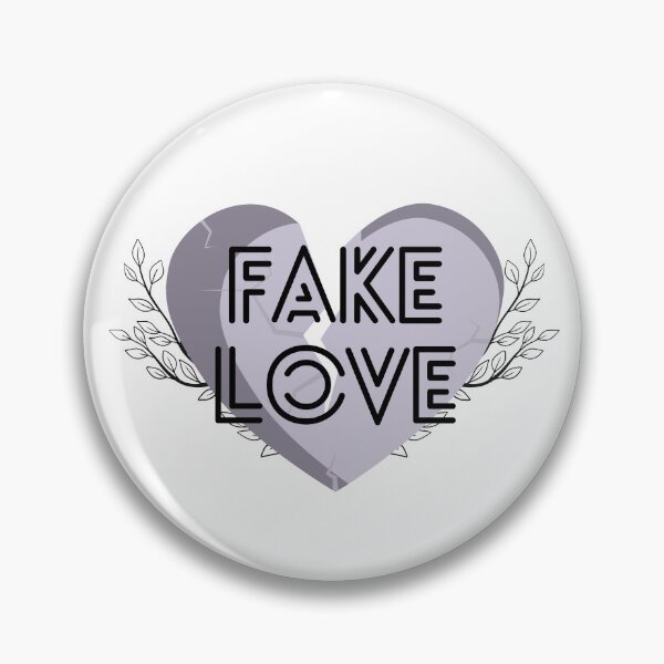 Item preview, "Fake Love" design by TaeMoonic designed and sold by TaeMoonic.