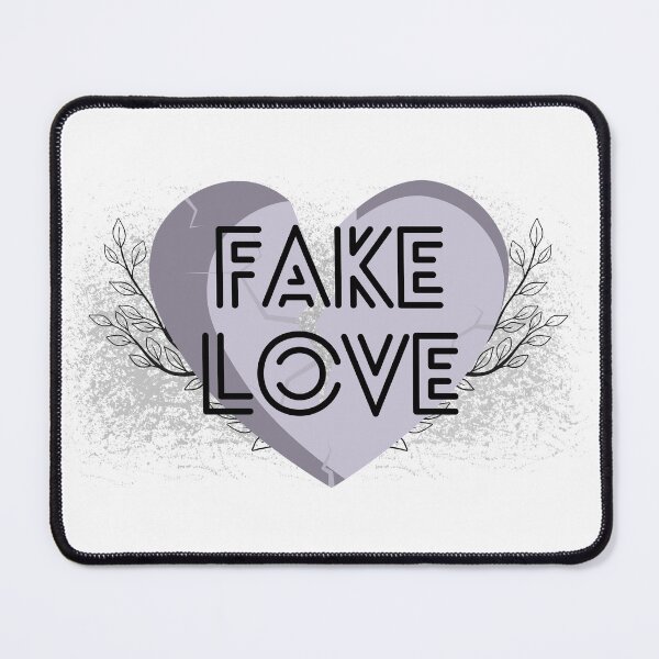Item preview, "Fake Love" design by TaeMoonic designed and sold by TaeMoonic.