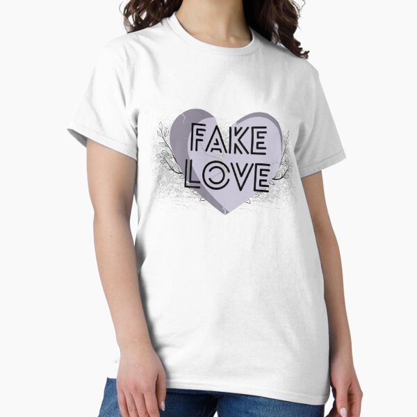 Artikel-Vorschau von "Fake Love"-Design von TaeMoonic, designt und verkauft von TaeMoonic.