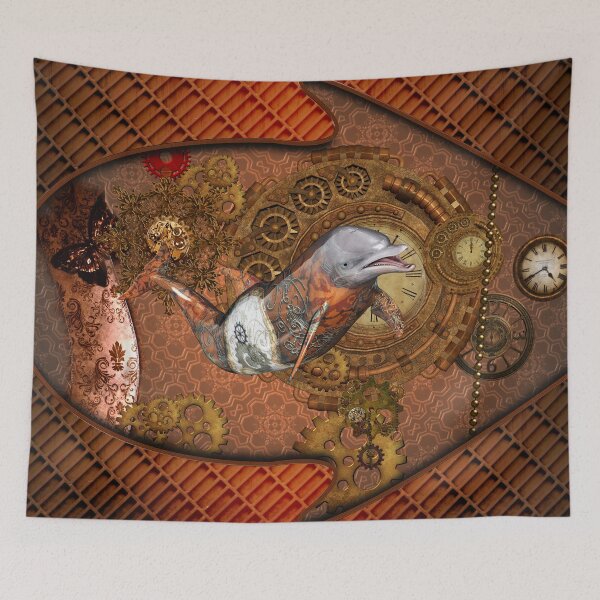 Item preview, Steampunk, Wonderful dolphin  designed and sold by nicky2342.