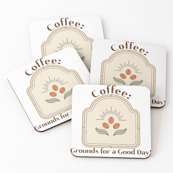 Item preview, Coffee: GGrounds for a Good Day! Coffee Lover Gift designed and sold by SSustainable.