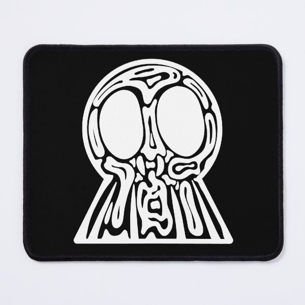 Item preview, Tribal Skull- Black Fill - Trippy Skull designed and sold by mikeymadness.