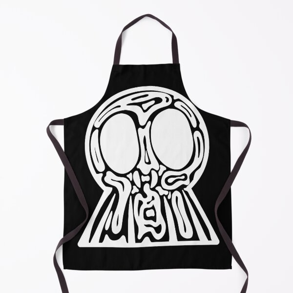 Item preview, Tribal Skull- Black Fill - Trippy Skull designed and sold by mikeymadness.