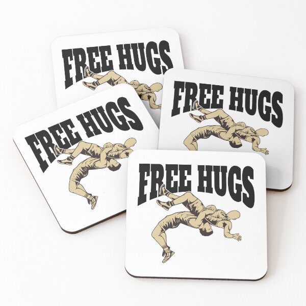 Item preview, Wrestling Free Hugs designed and sold by kudostees.