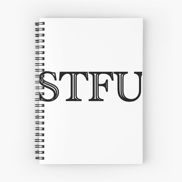 Item preview, STFU designed and sold by ReddyBeanie.