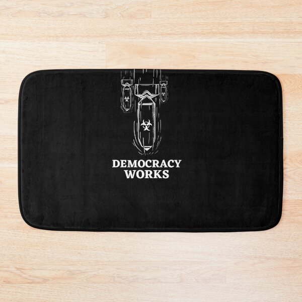 Item preview, This is how democrazy works Black designed and sold by TheContactor.