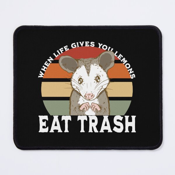 Item preview, When life gives you lemons eat trash designed and sold by EmmiFoxDesigns.