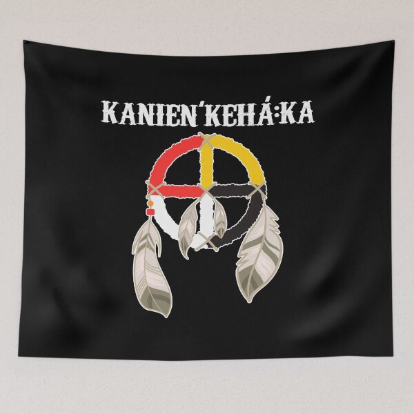Item preview, Kanyen'kehà:ka Nation Indian Tribe Medicine Wheel designed and sold by MagicBoutique.